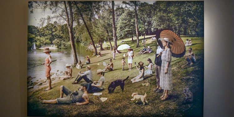 Sunday Afternoon on the Island of Singapore by Eugene Soh