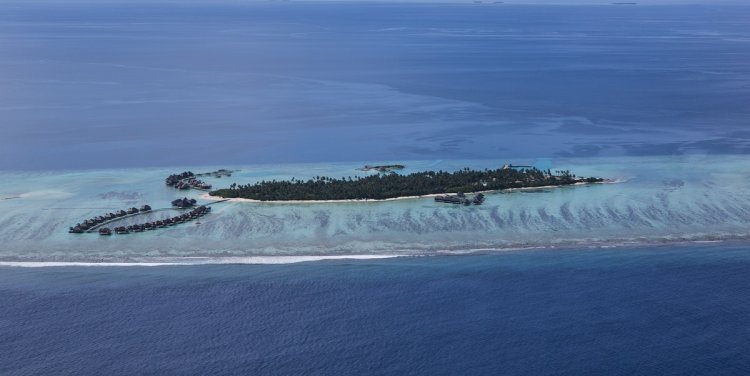Maalifushi by COMO aerial shot