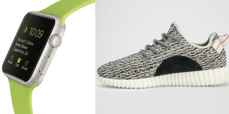 Apple Watcg, Yeezy Boost 350