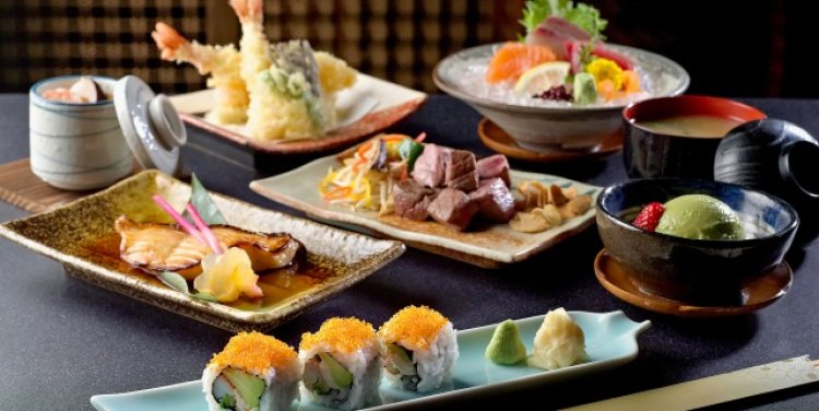 Keyaki's eight course brunch menu