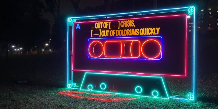 [ ] With Dual Possibilities by Vertical Submarine (Credit: National Arts Council) 