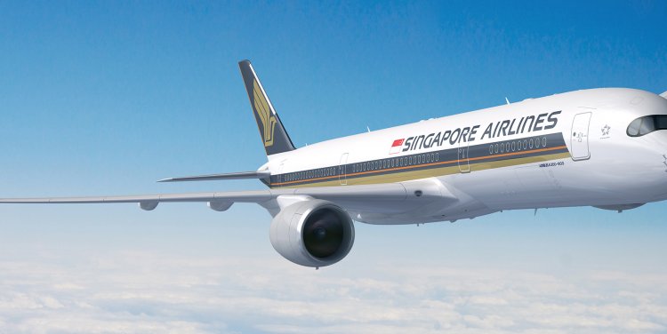 A350-900ULR (ultra-long-range) in Singapore Airlines' livery