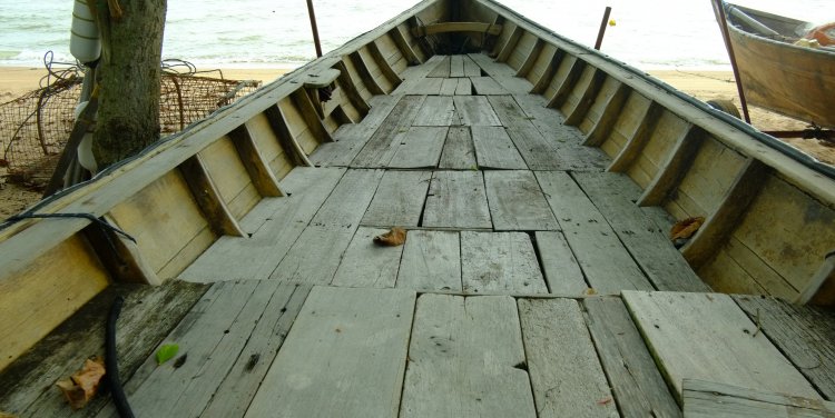 Sampan by Ahmad Abu Bakar, Singapore Biennale 2013