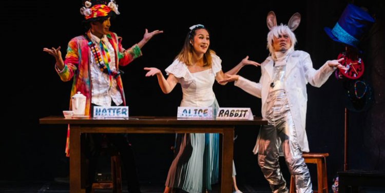 Alice’s Topsy Turvy Tea Party