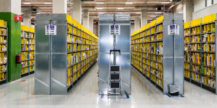 Singapore Amazon Fulfilment Center in Toh Guan. Photo credit: Amazon