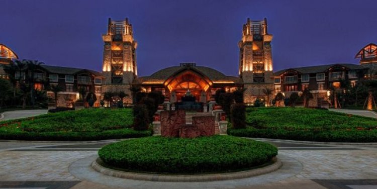 Entrance, Anantara Emei Resort and Spa