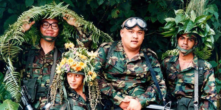 Still from Army Daze the movie