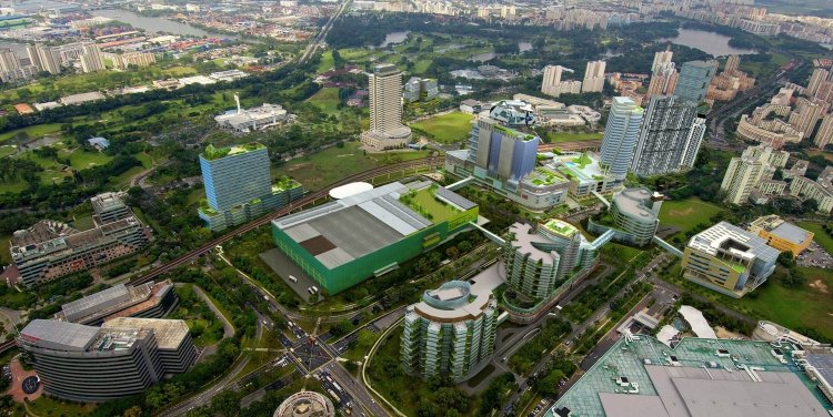 Artist impression of Jurong Lake District. Photo credit: URA