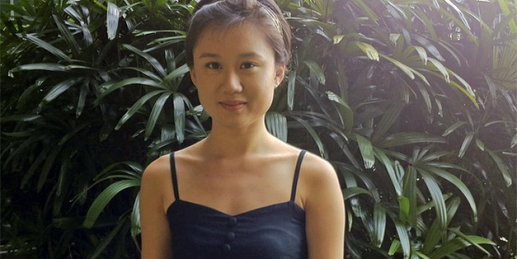 Ashley Chow from the Vegetarian Society (Singapore)