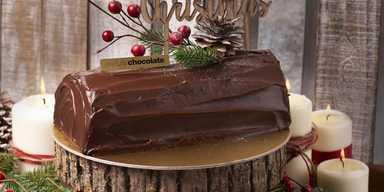 Awfully Chocolate Log Cake