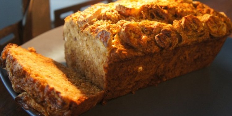 Banana bread at Revolution Coffee