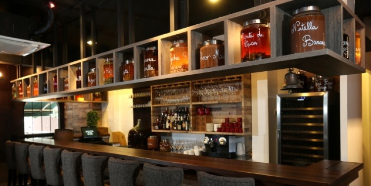 Shelter in the Woods' bar