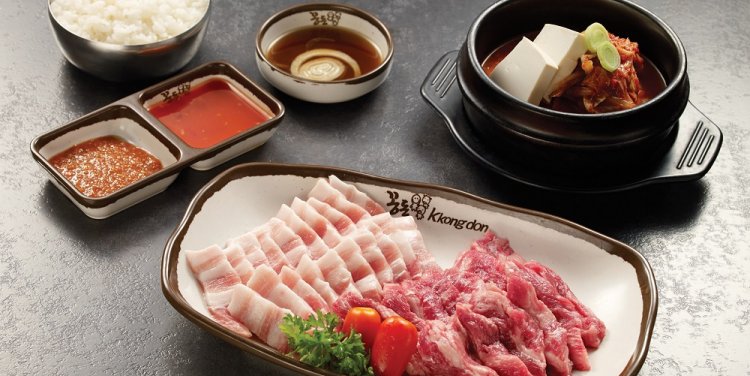 Kkongdon BBQ Set A - Beef & Pork