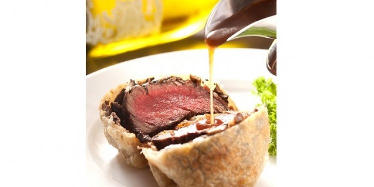 Beef Wellington from Wooloomooloo Steakhouse, Singapore