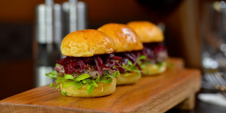 Beef Sliders; Fern & Kiwi