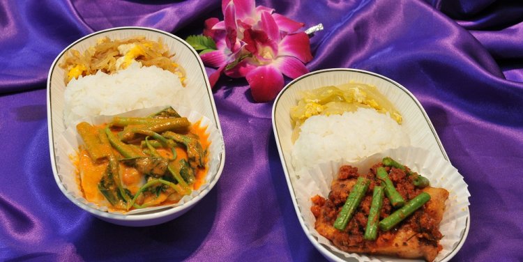 Thai Airways' special in-flight meals