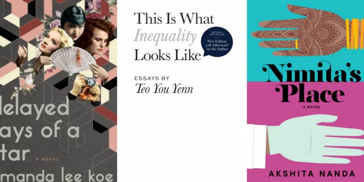 L-R: Delayed Rays of a Star by Amanda Lee Koe; This Is What Inequality Looks Like by Teo You Yenn; Nimita’s Place by Akshita Nanada 