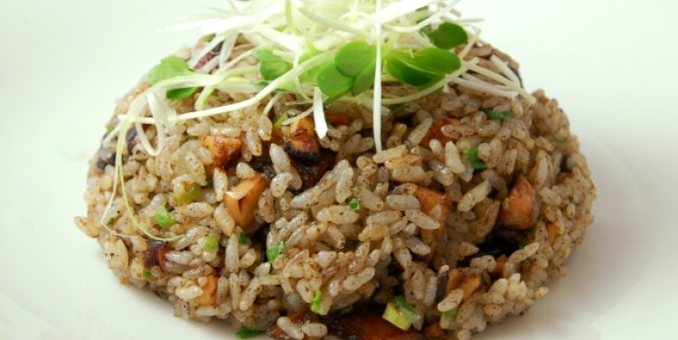 Black pig truffle fried rice at Tampopo 