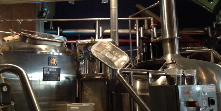 Brewerkz's brewing tanks