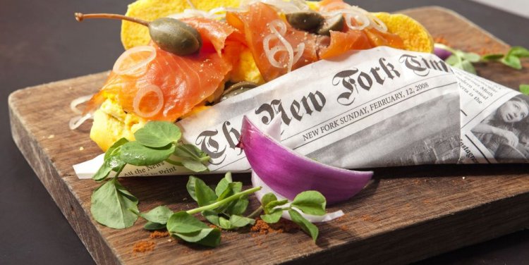 Open Door Policy - Smoked Salmon and Scrambled Eggs