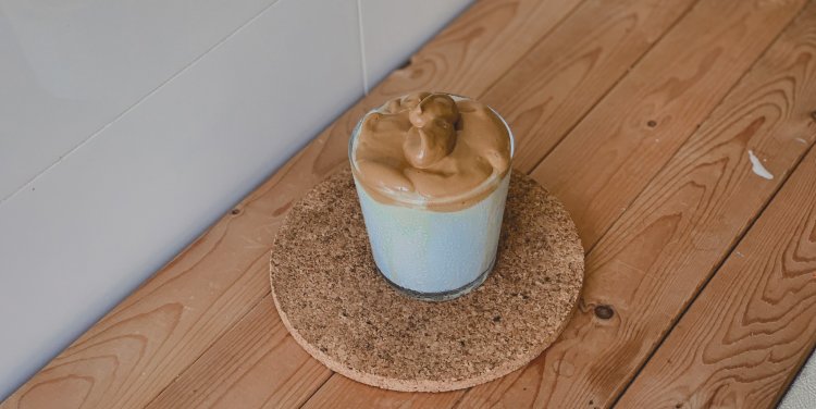 Butterfly Pea Dalgona Coffee