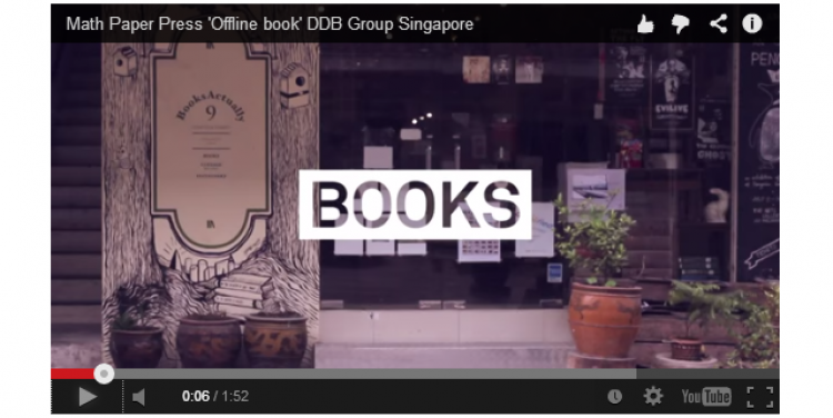 Offline Book by DDB Group Singapore