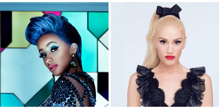 Cardi B and Gwen Stefani