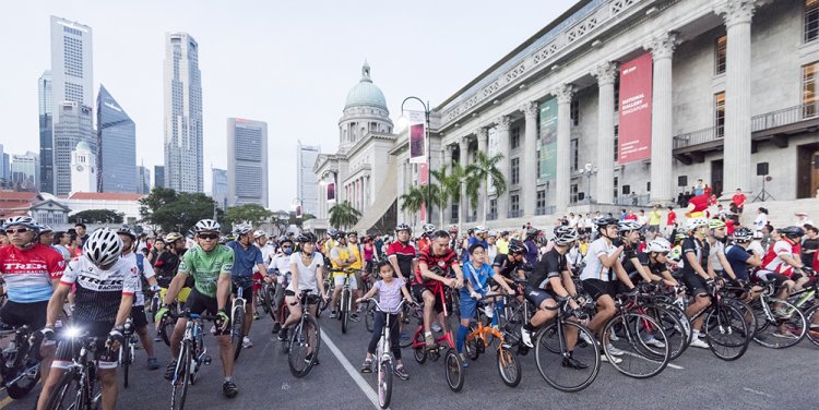 Car-Free Sundays. Photo credit: Urban Redevelopment Authority
