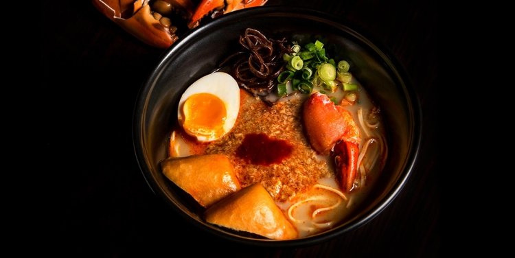 The Ultimate Chilli Crab Ramen from Ippudo