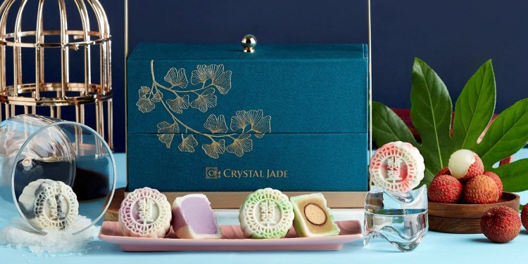 Crystal Jade's snowskin mooncakes
