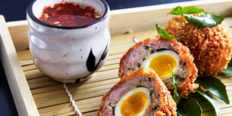 Vietnamese scotch eggs