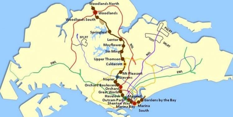 SMRT Thomson Line; credit: Land Transport Authority