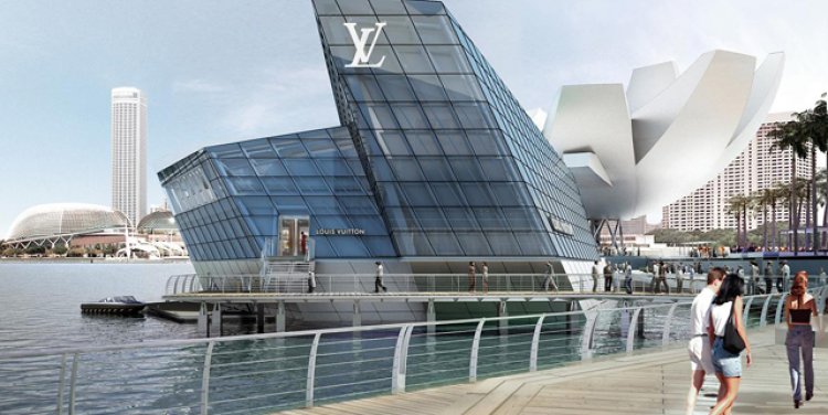 Louis Vuitton Island Maison facade