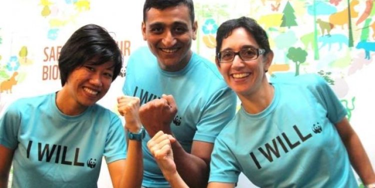 Orchard Road's Earth Hour ambassadors