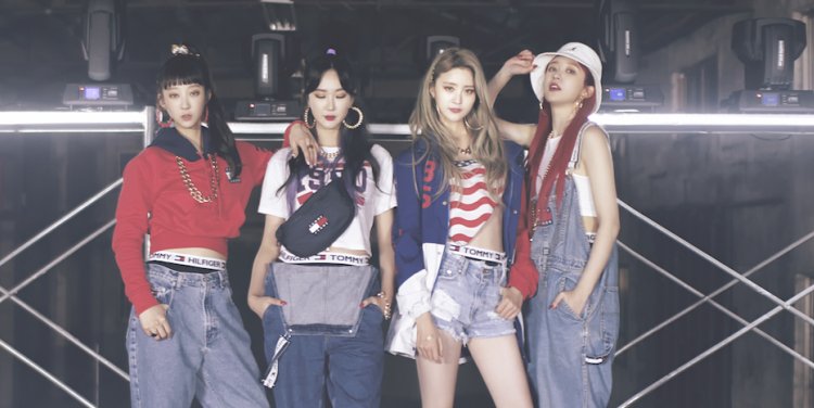 EXID. Photo credit: HallyuPopFest 2018