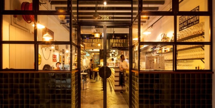 The Market Grill exterior 