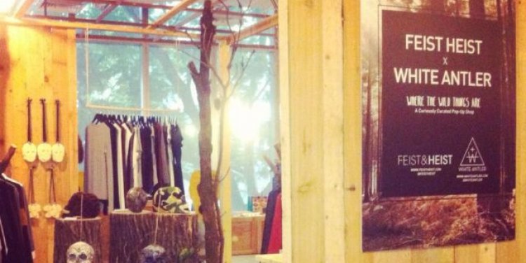 Feist Heist x White Antler Pop-up Shop; Blackmarket No.2, Singapore
