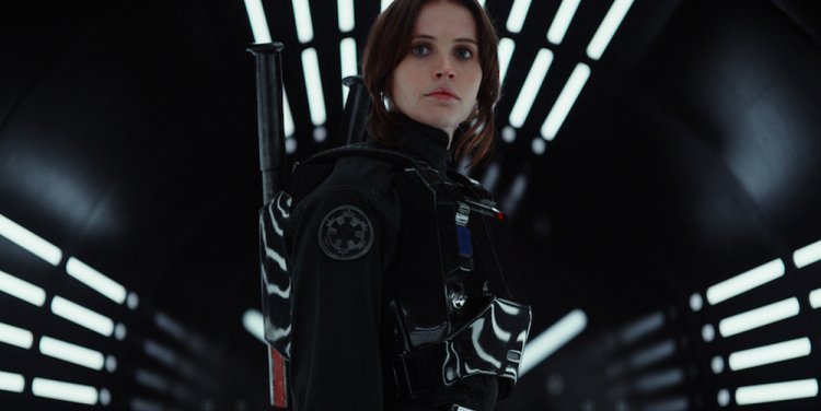 Felicity Jones as Jyn Erso in Rogue One