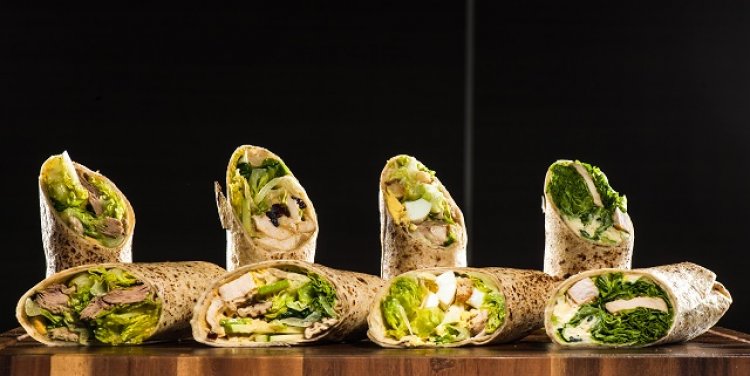 Wraps at Foodology Fresh, Singapore