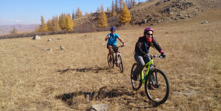 Cycling through Mongolia