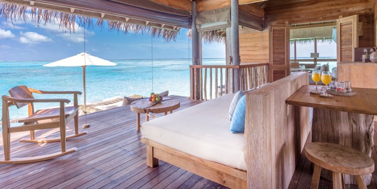 The Villa Suite's living room