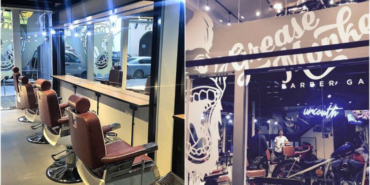 Grease Monkey Barber Garage