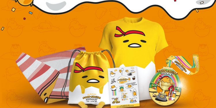 Gudetama Eggs-ercise Journey 2021