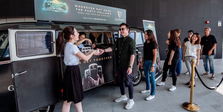 Guinness van