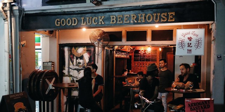 Good Luck Beerhouse, pre-pandemic
