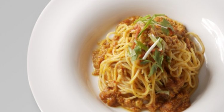 Halia chilli crab spaghettini 