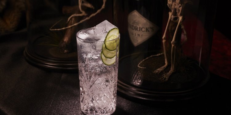 Hendrick’s and tonic