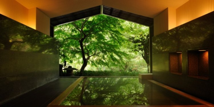 Hot spring at KAI Hakone