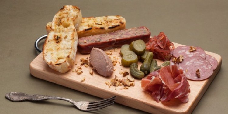 House charcuterie plate