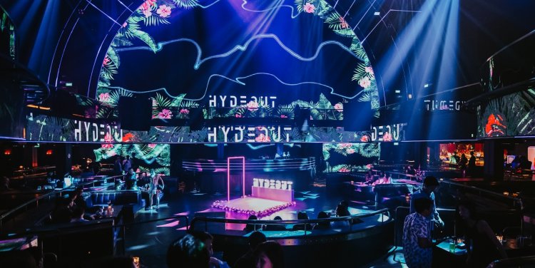Hydeout official launch event at Marquee Singapore